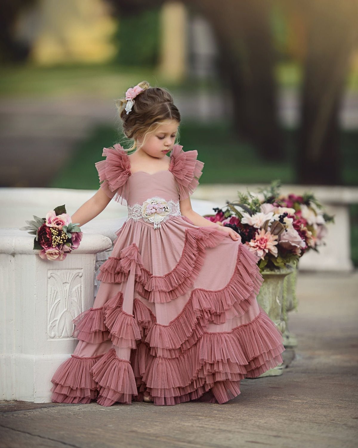 Пошить платье для девочки для детского сада