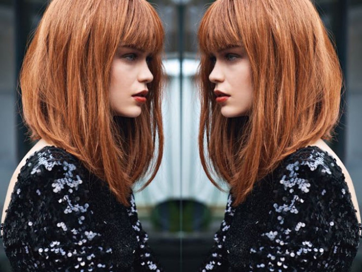 Стрижка водопад Каскад