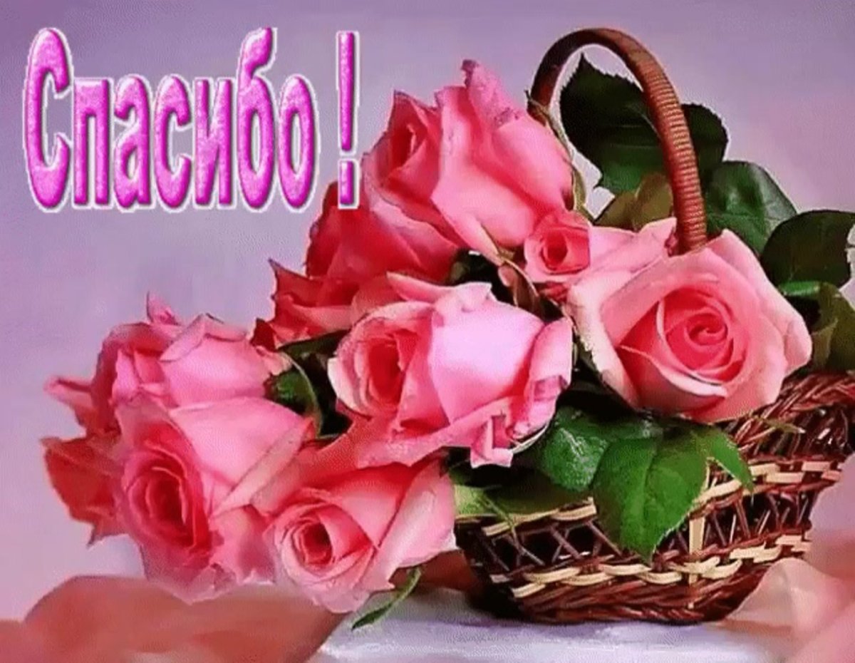 Благодарность цветы