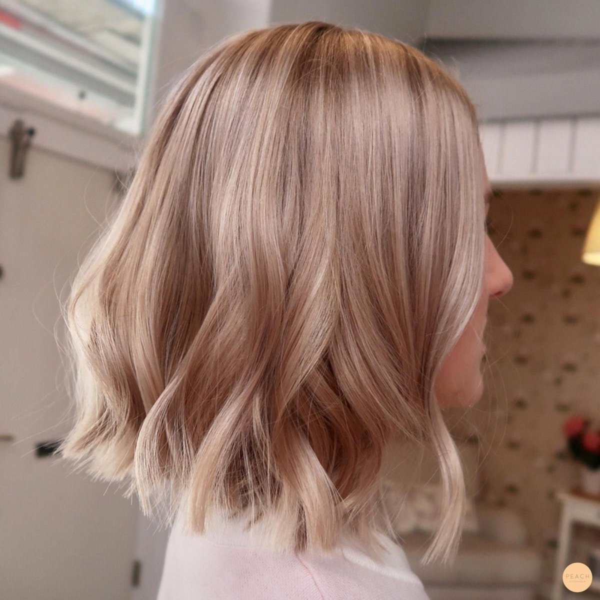 Пшеничный балаяж на каре