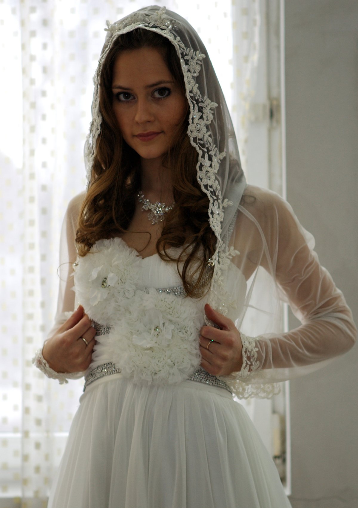 Наряд для венчания для женщины за 30 фото брюнетки