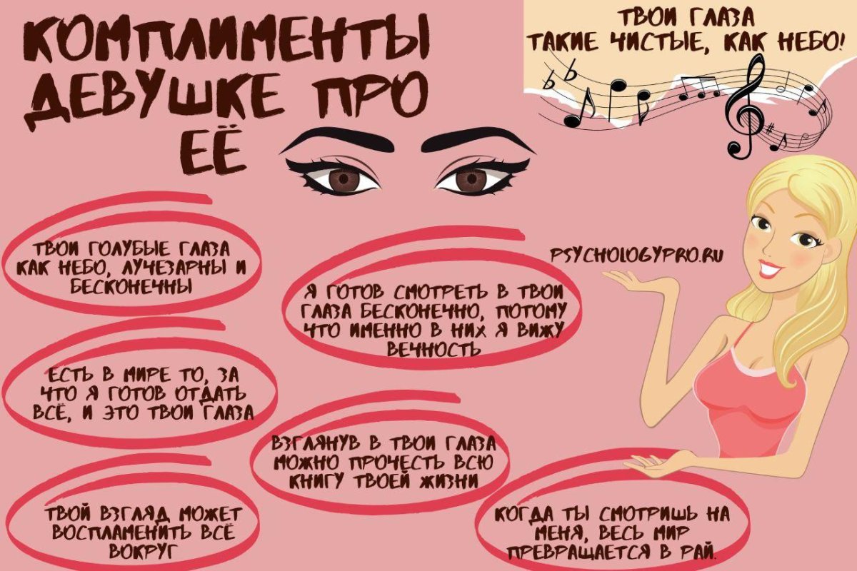 Комплименты девушке