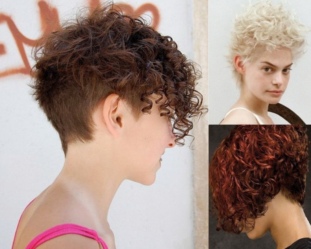 Пикси Гарсон Боб для кудрявых