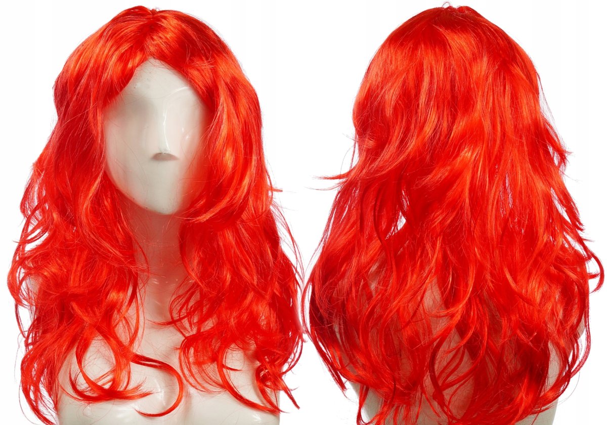 Рыжие волосы парик