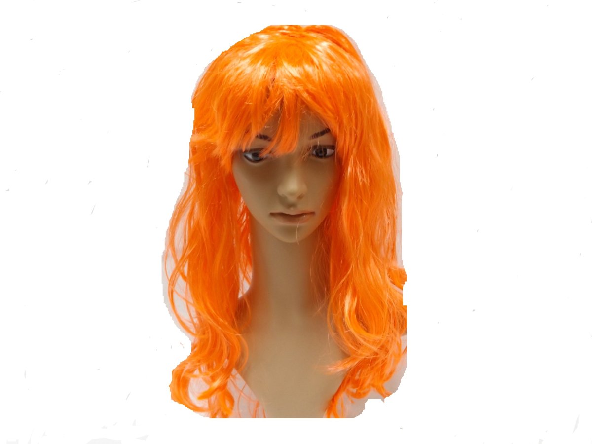 Оранжевый парик