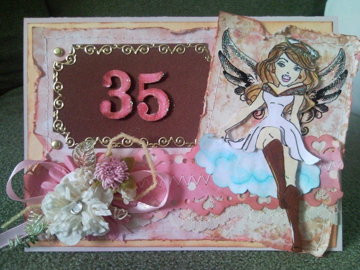 С юбилеем 35 лет женщине