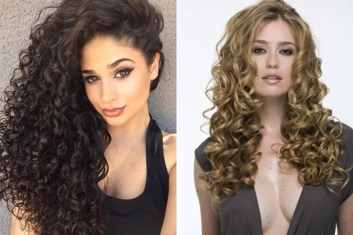 Причёски на кудрявые волосы длинные