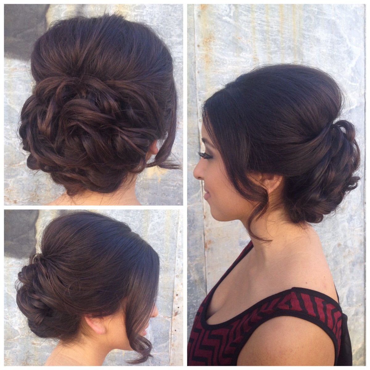 Прически на свадьбу низкий пучок пошагово