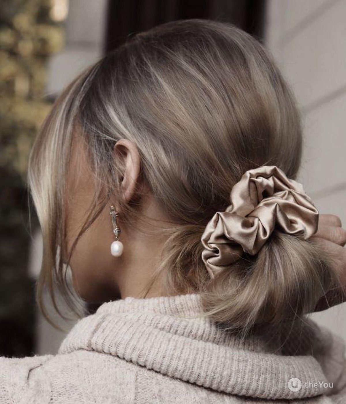 Silk Scrunchie hair