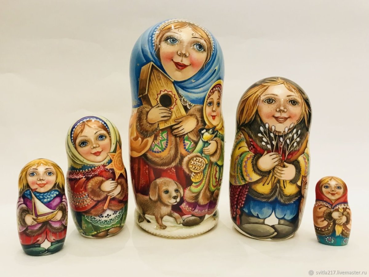 Матрешка Весна