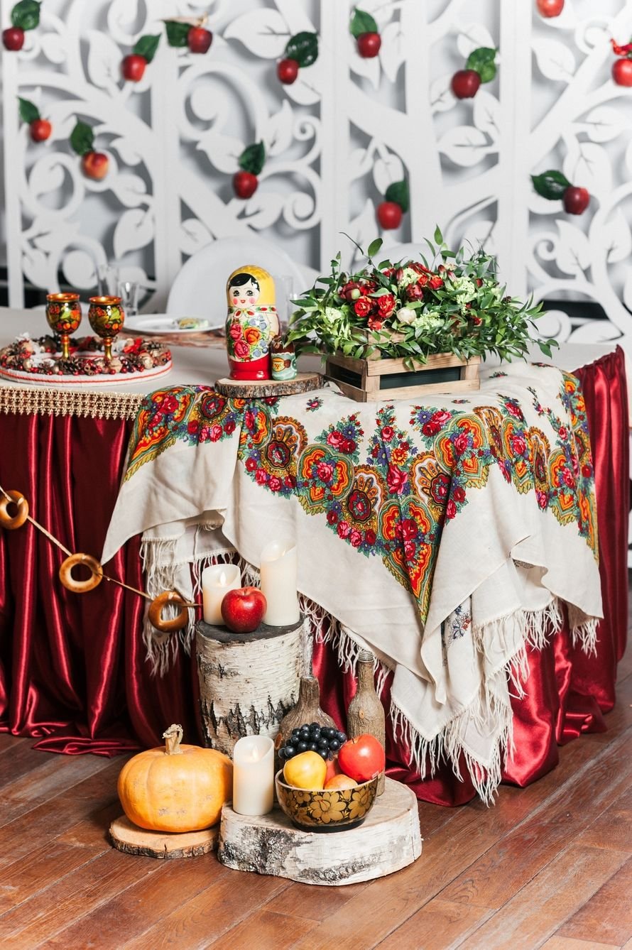 Декор в русском стиле