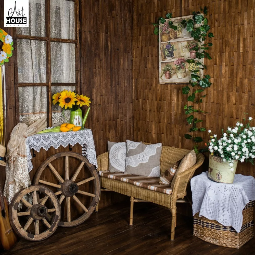 Фотостудия в деревенском стиле