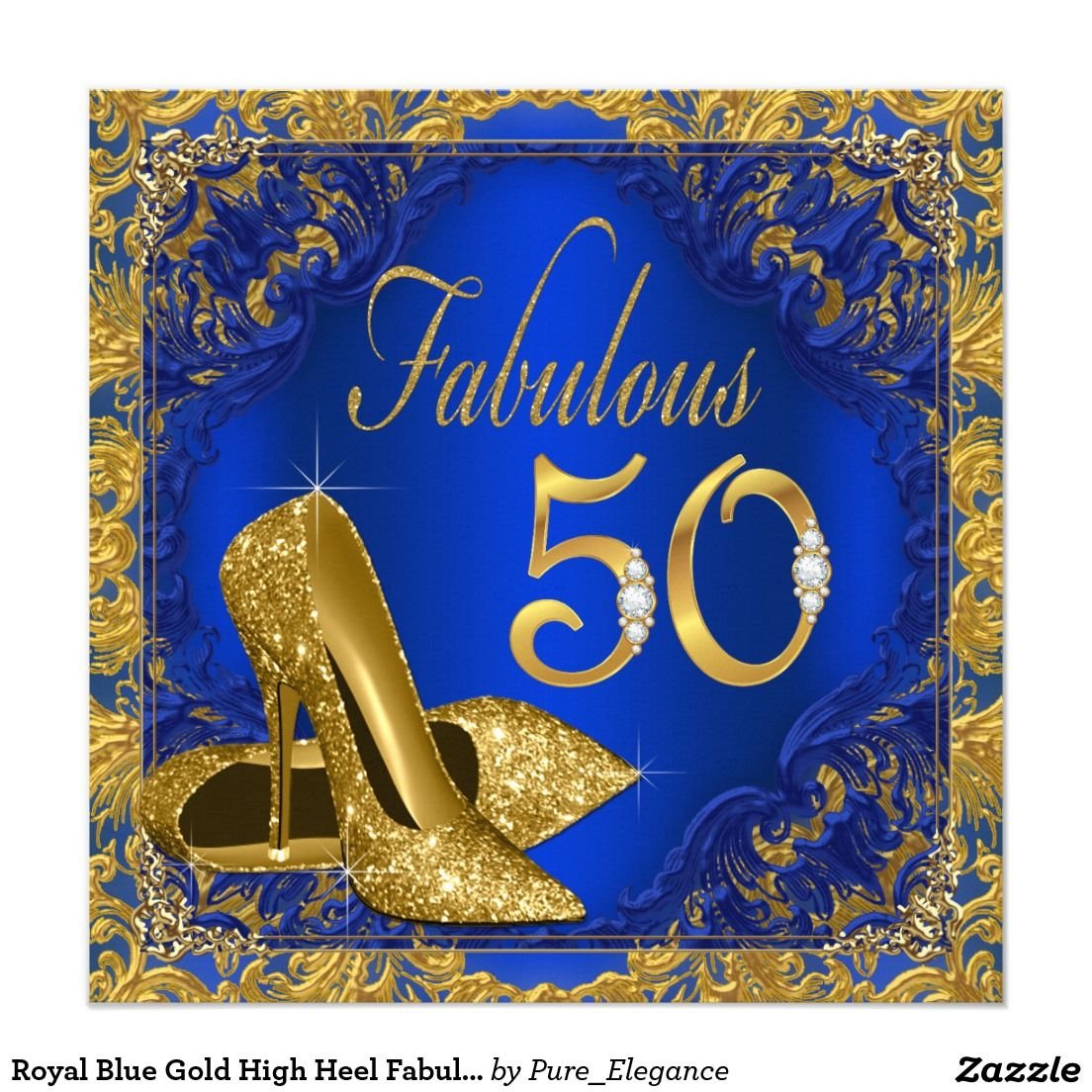 Пригласительные на юбилей 50