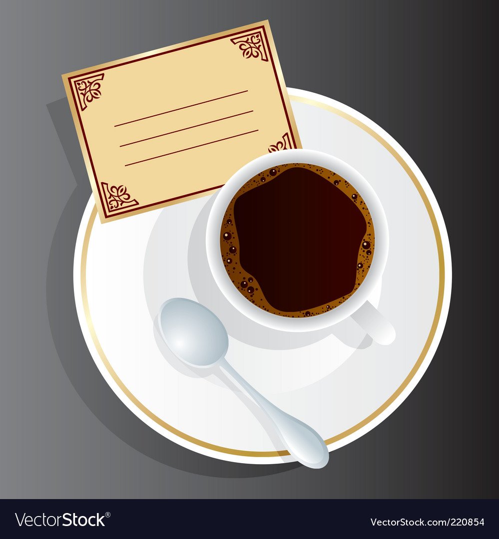 Пригласительный на кофе