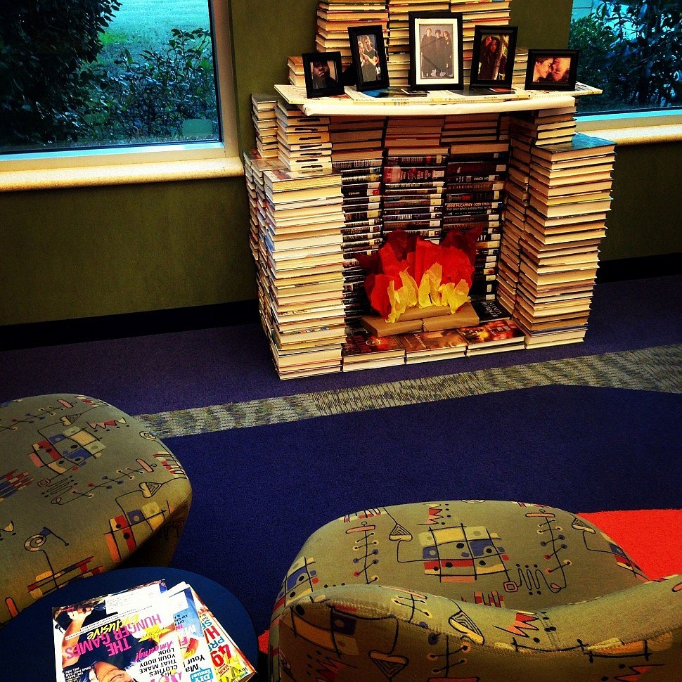 Декорации для библиотеки