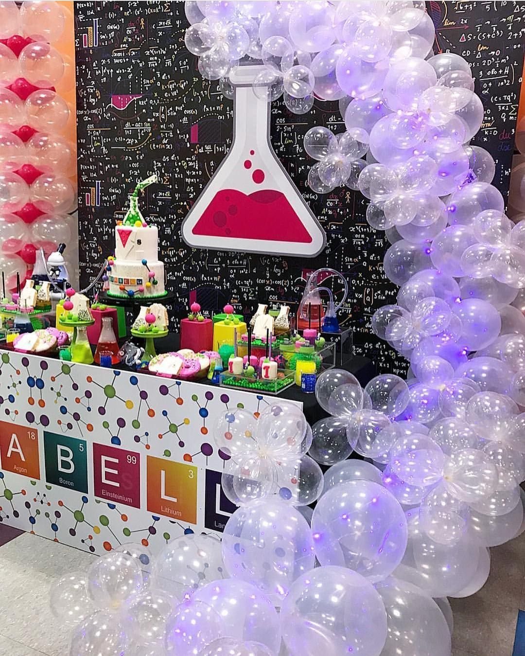 Украшение в стили лаборатории