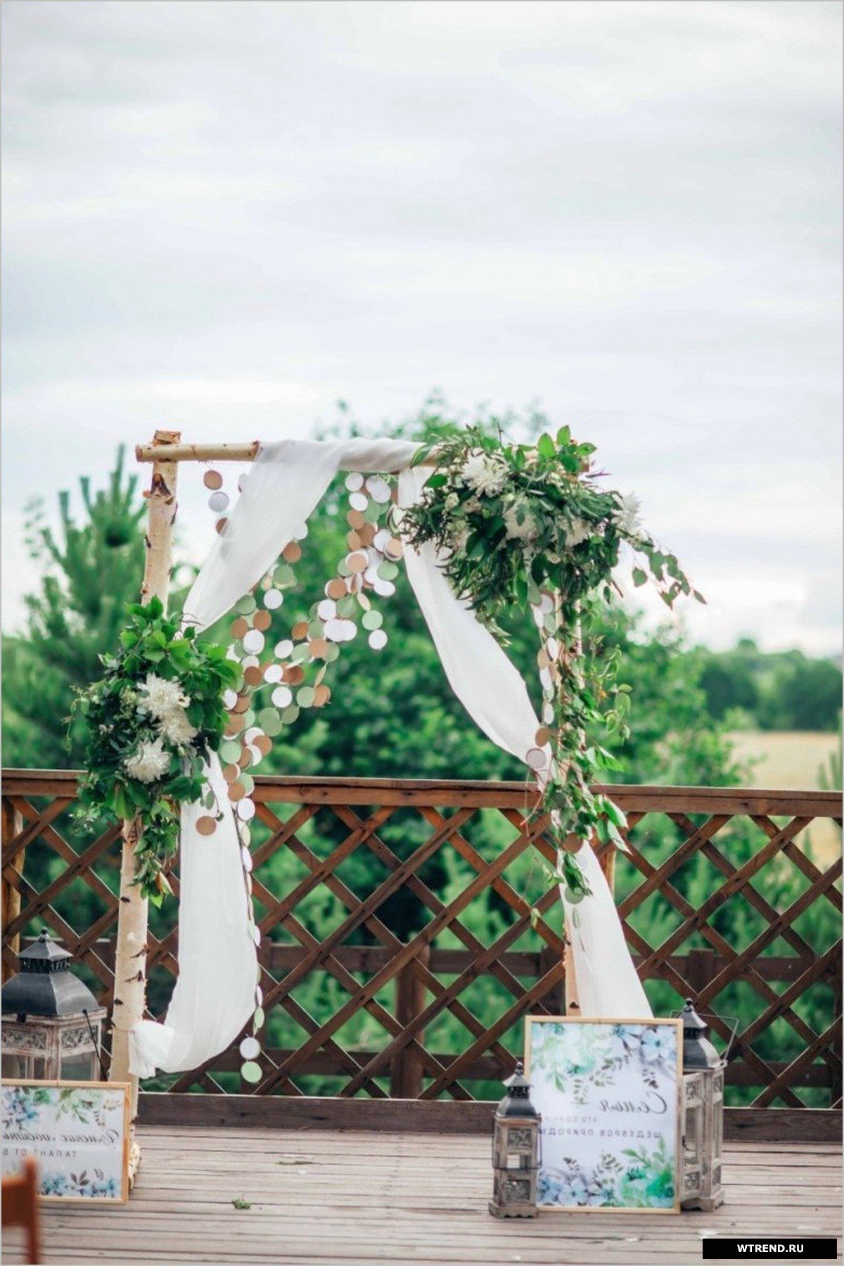 Арка свадебная фотозона