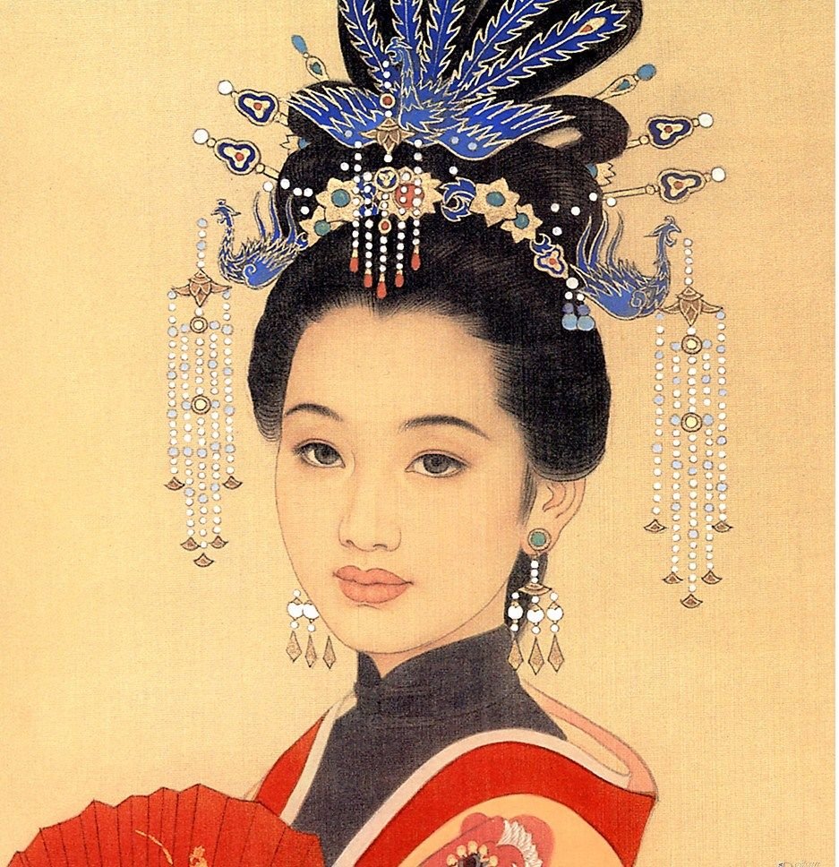 Макияж древнего китая