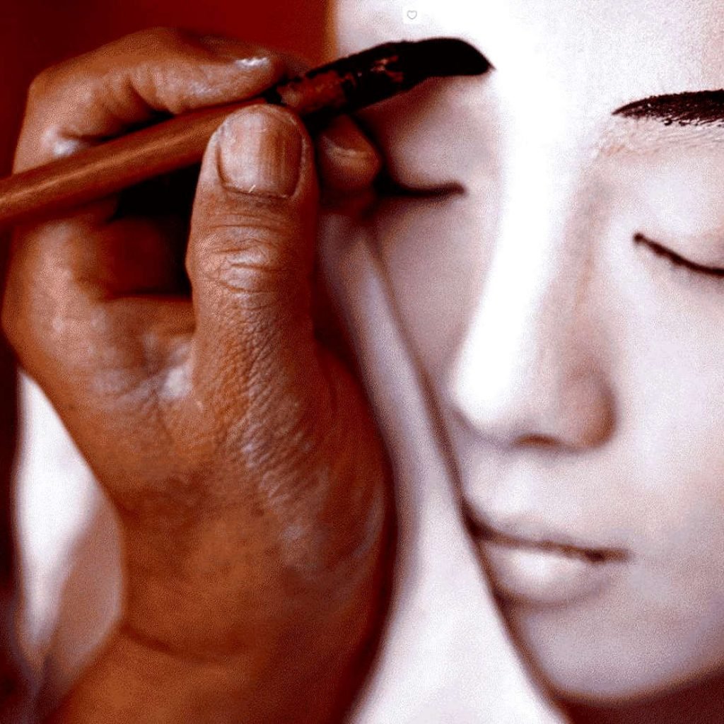 Косметика гейш в древней Японии