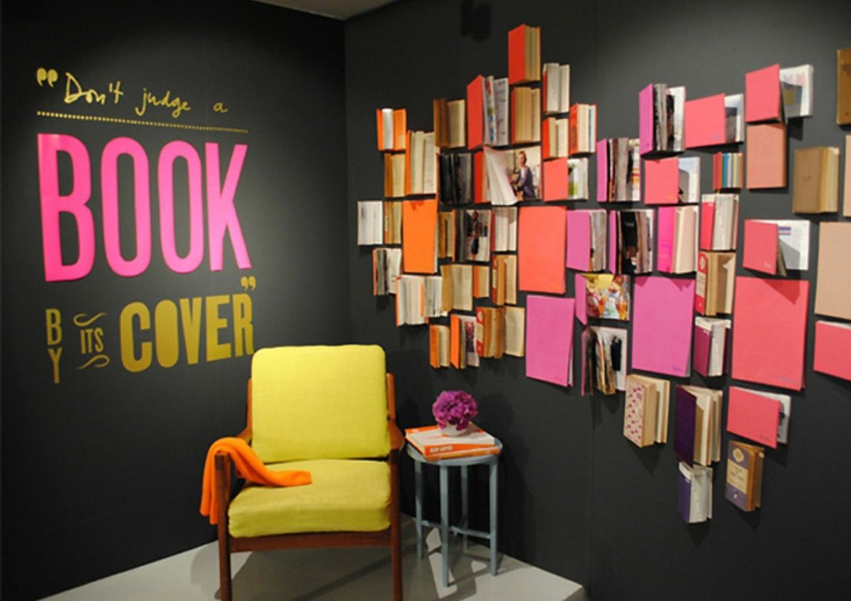 Необычные книжные витрины