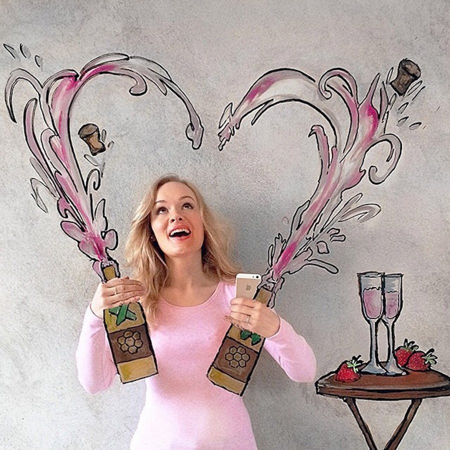 Оригинальные селфи