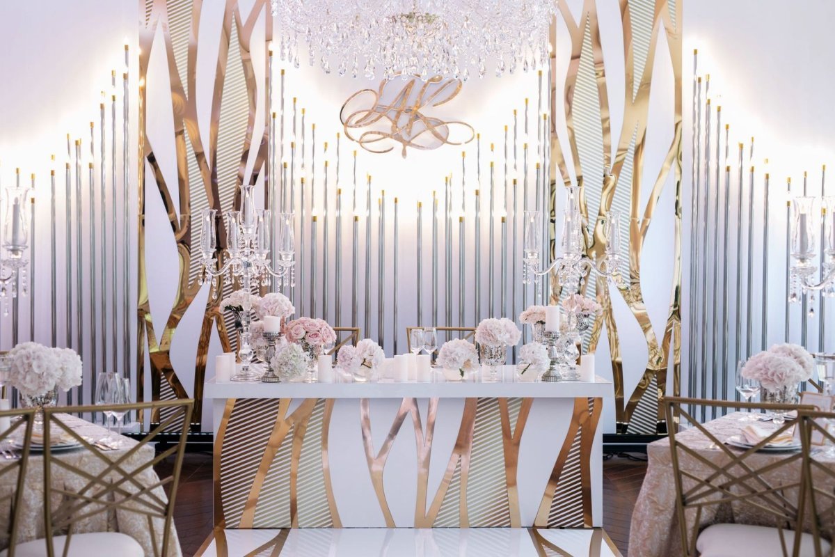 Декор свадьбы панели