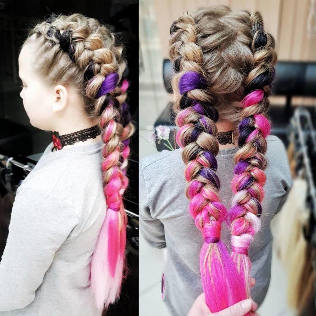 Боксёрские косы с канеколоном