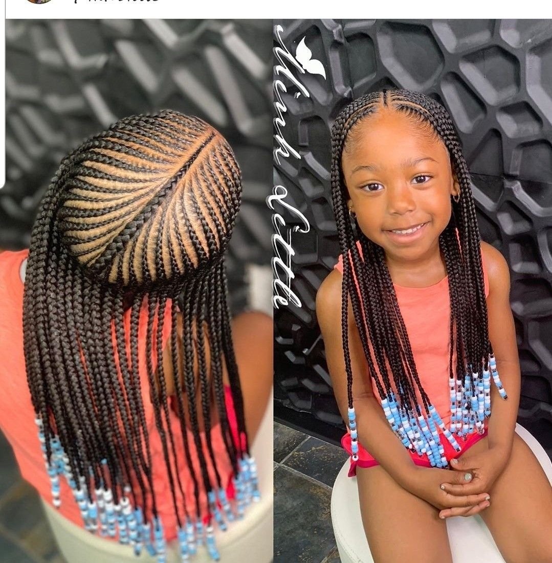 Африканские косички для девочек