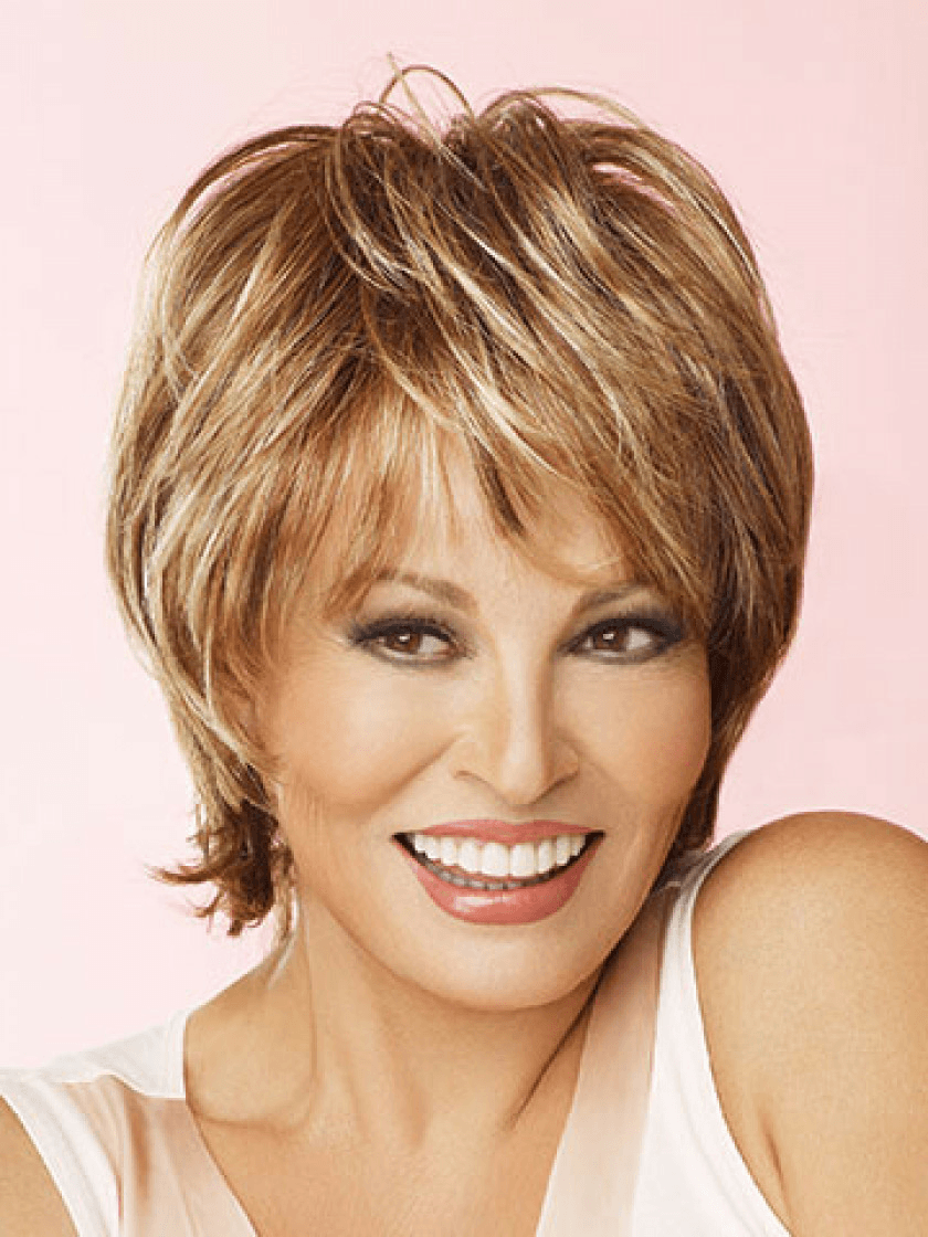 Стрижка Гаврош на средние волосы после 50