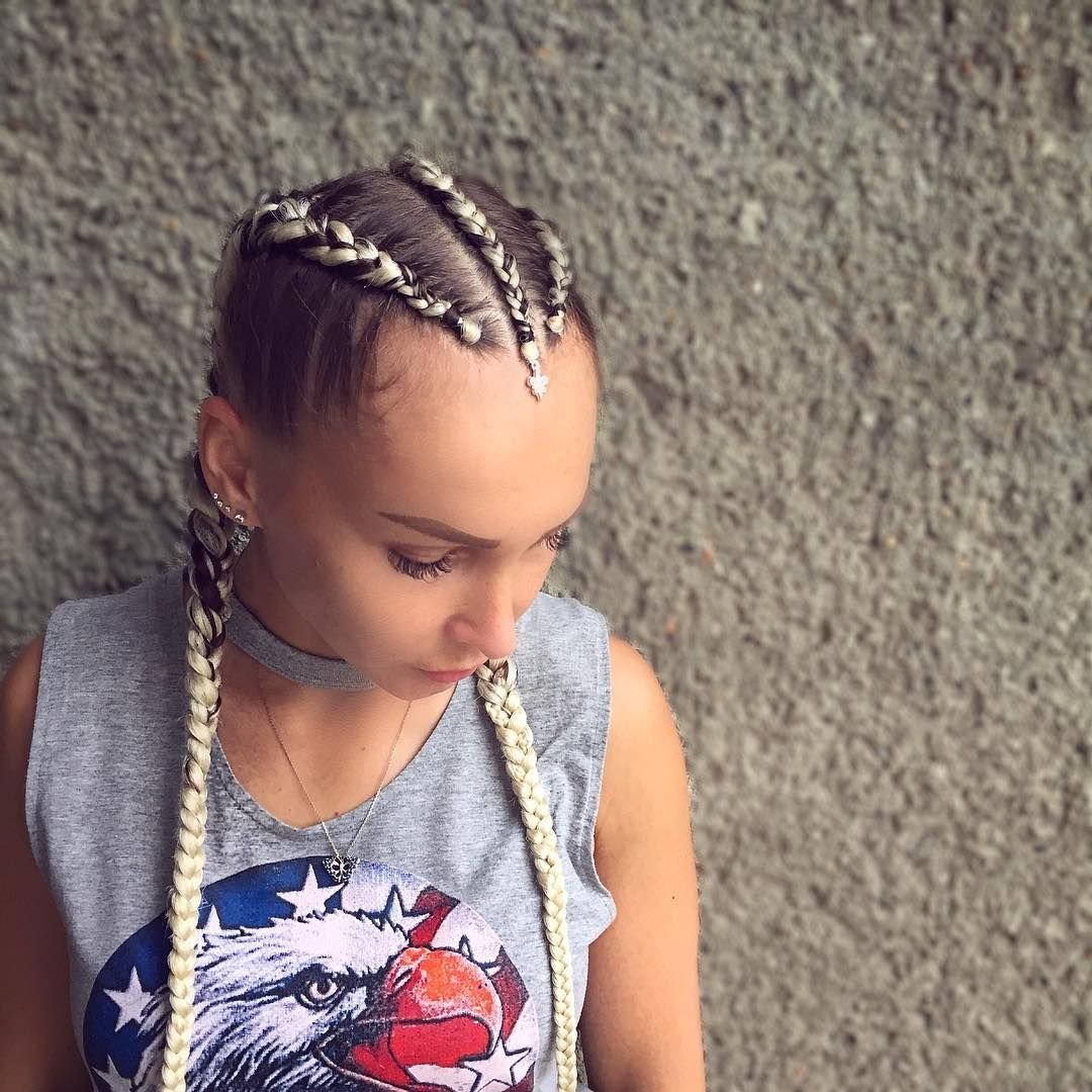 Боксерские косы на 1 сентября