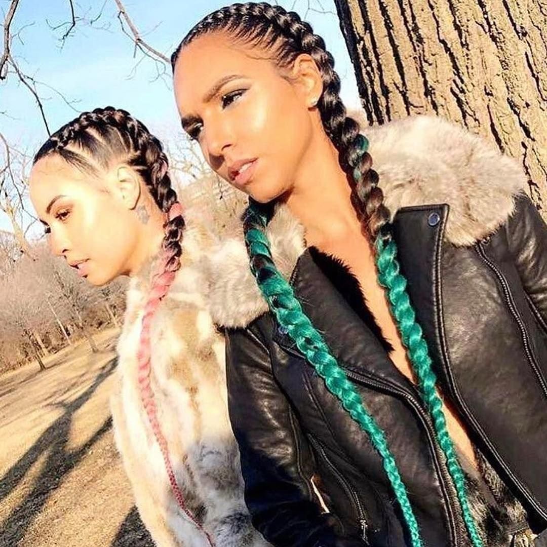 2 Брейд косы с канекалоном