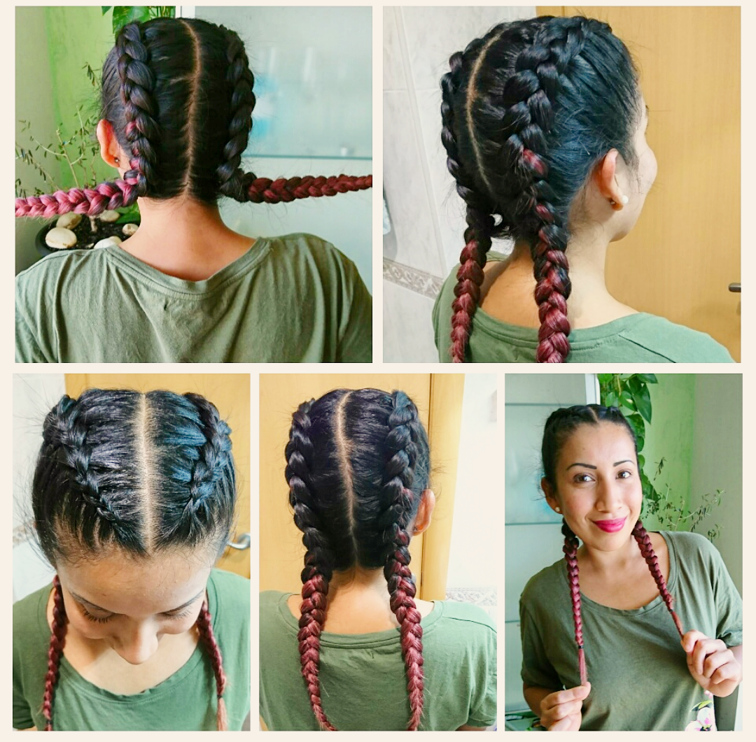 Боксерские косы пошагово