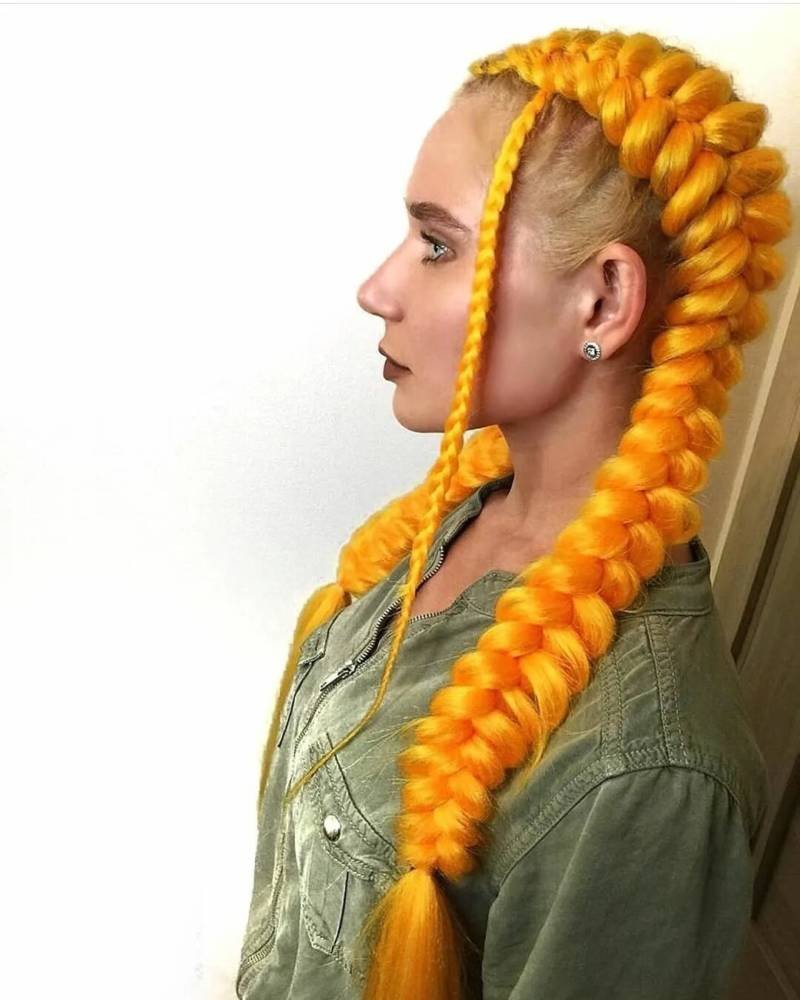 Канекалон боксерские косички