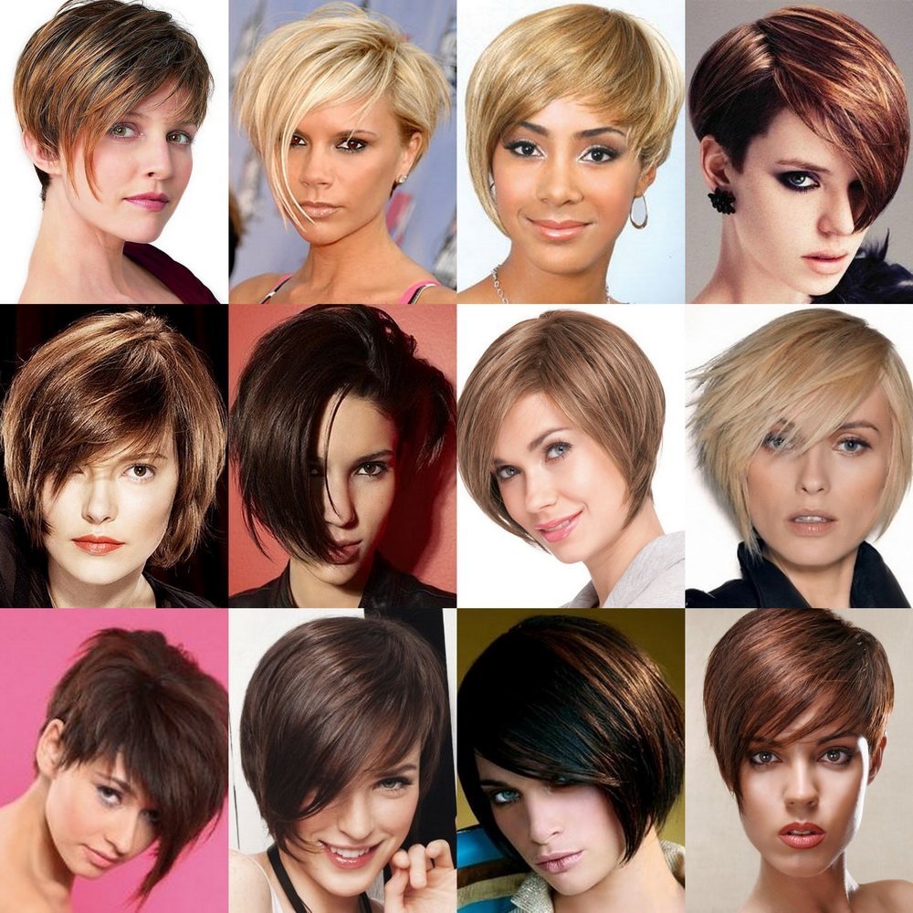 Разные модные стрижки