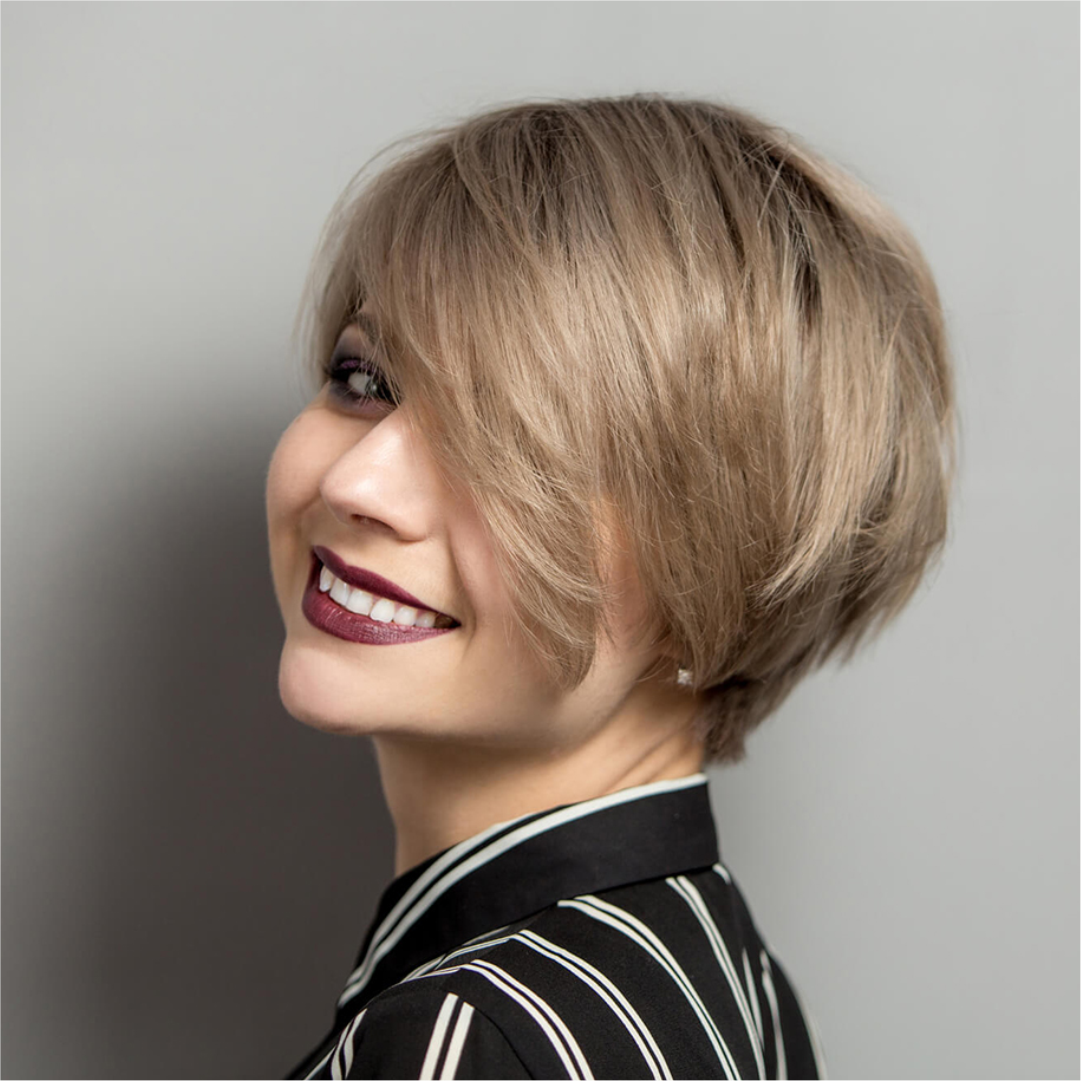 Женская стрижка Чайка фото