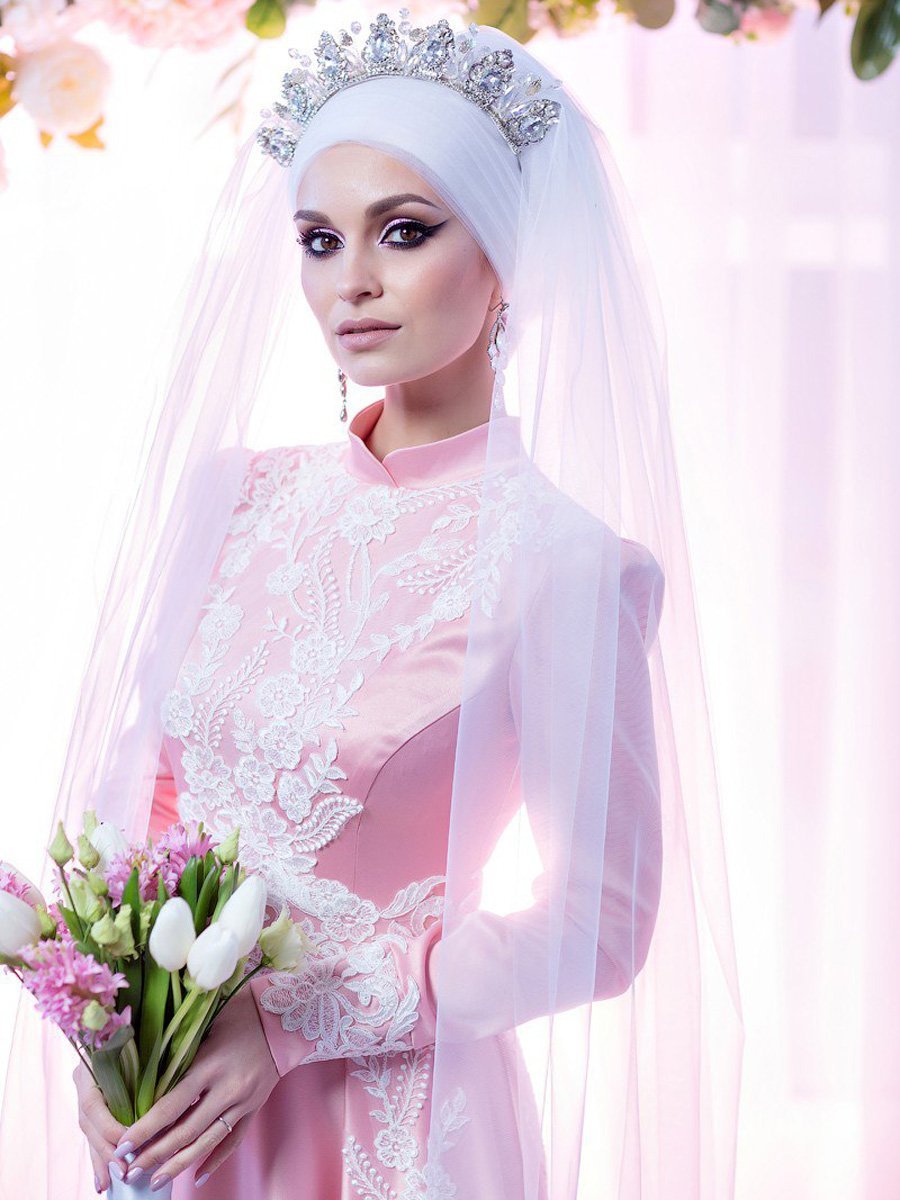 Платье на никах для невесты