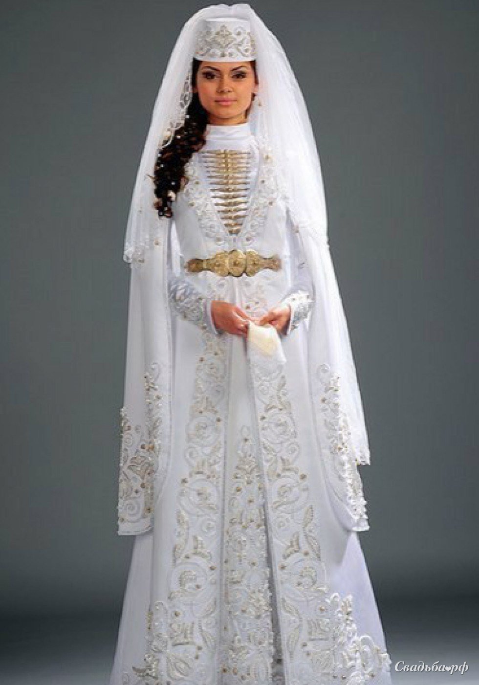 Национальное свадебное платье карачаевцев
