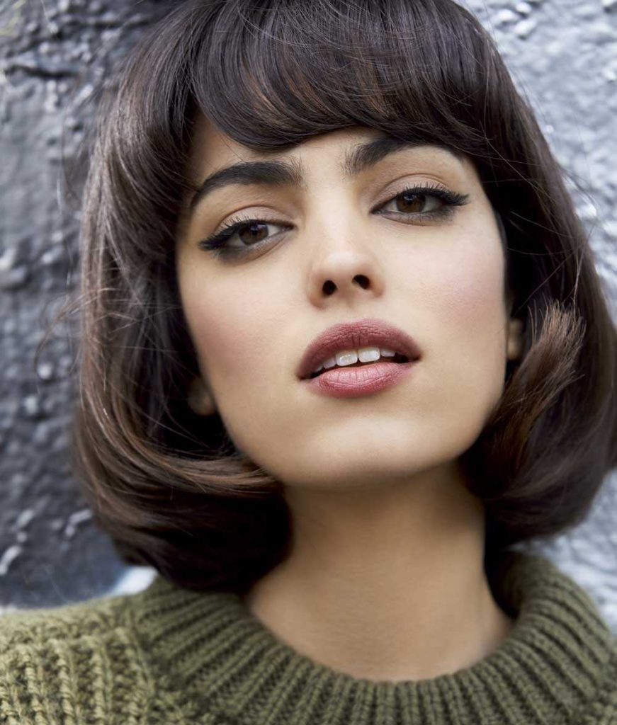 Каре с челкой