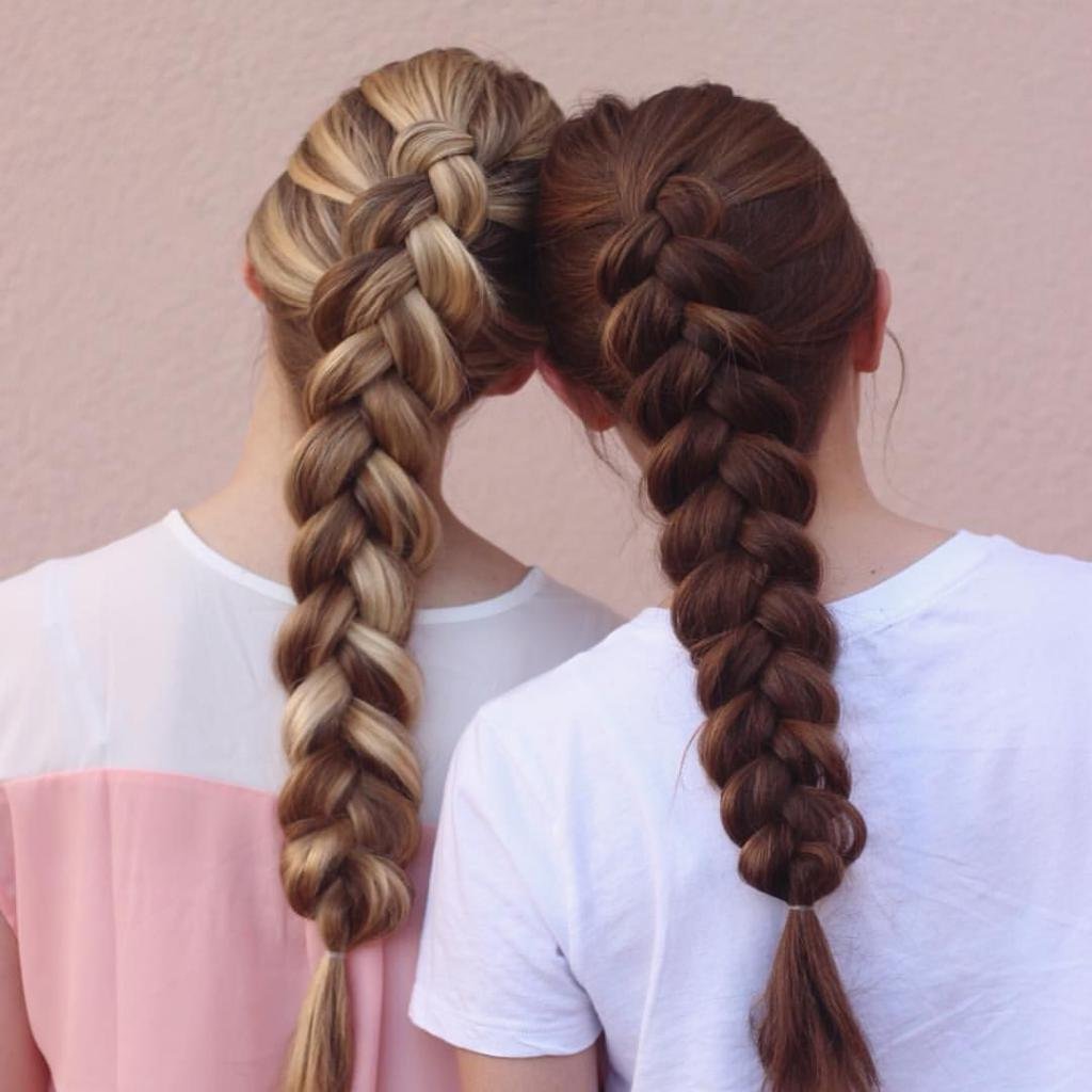 Две косы наружные