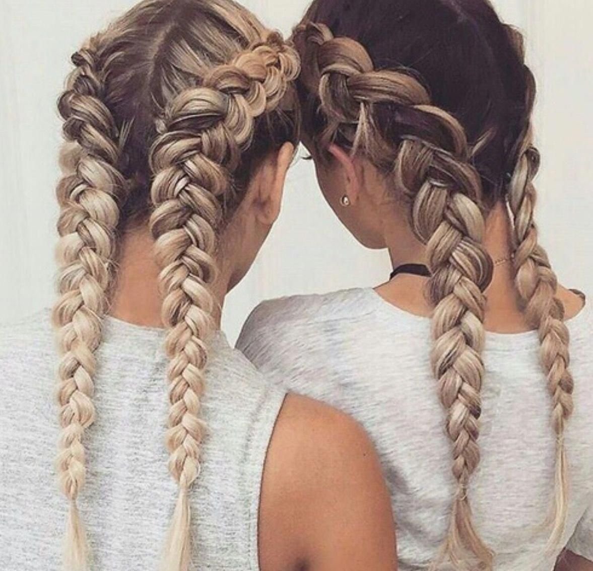 Популярные косички