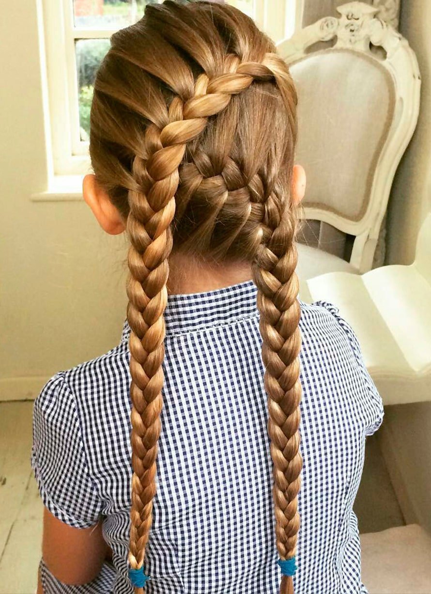 Красивые причёски для девочек