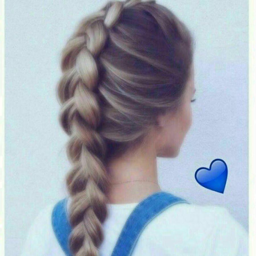 Две косички простые