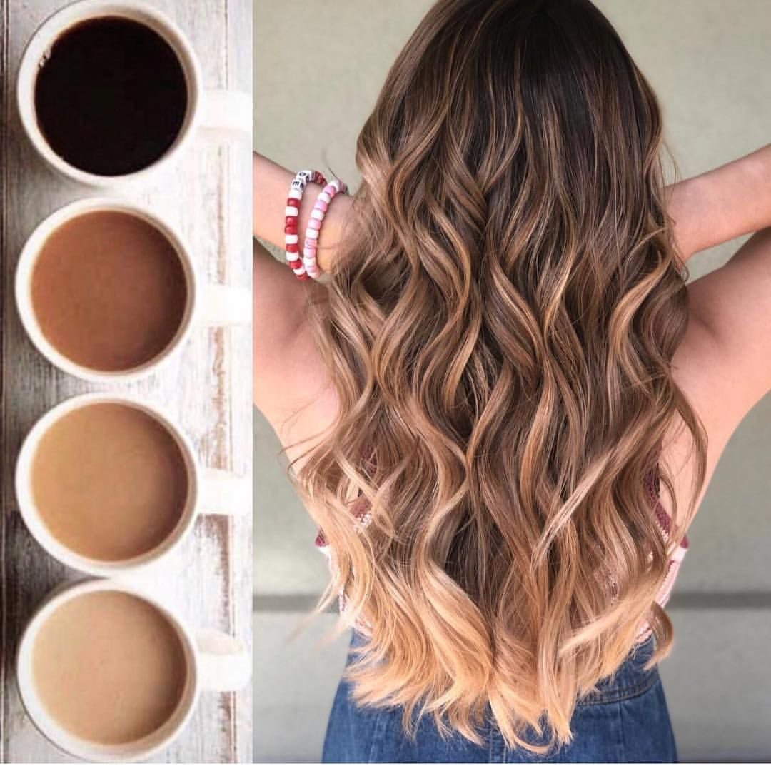 Балаяж капучино