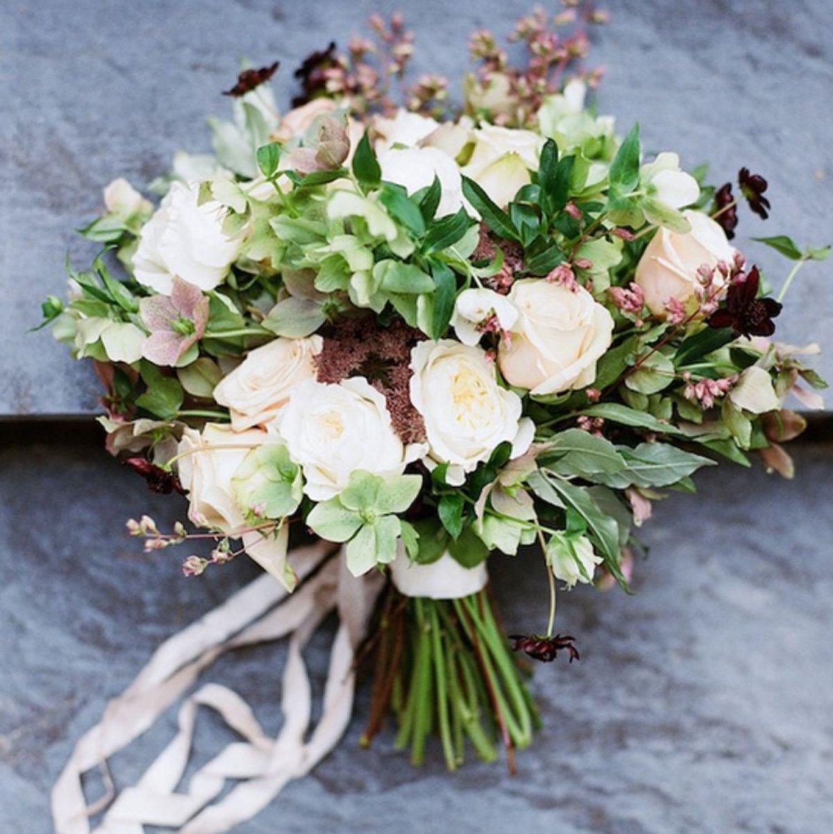 Хелеборус букет невесты