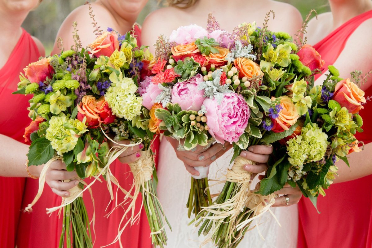 Букет гостя на свадьбу