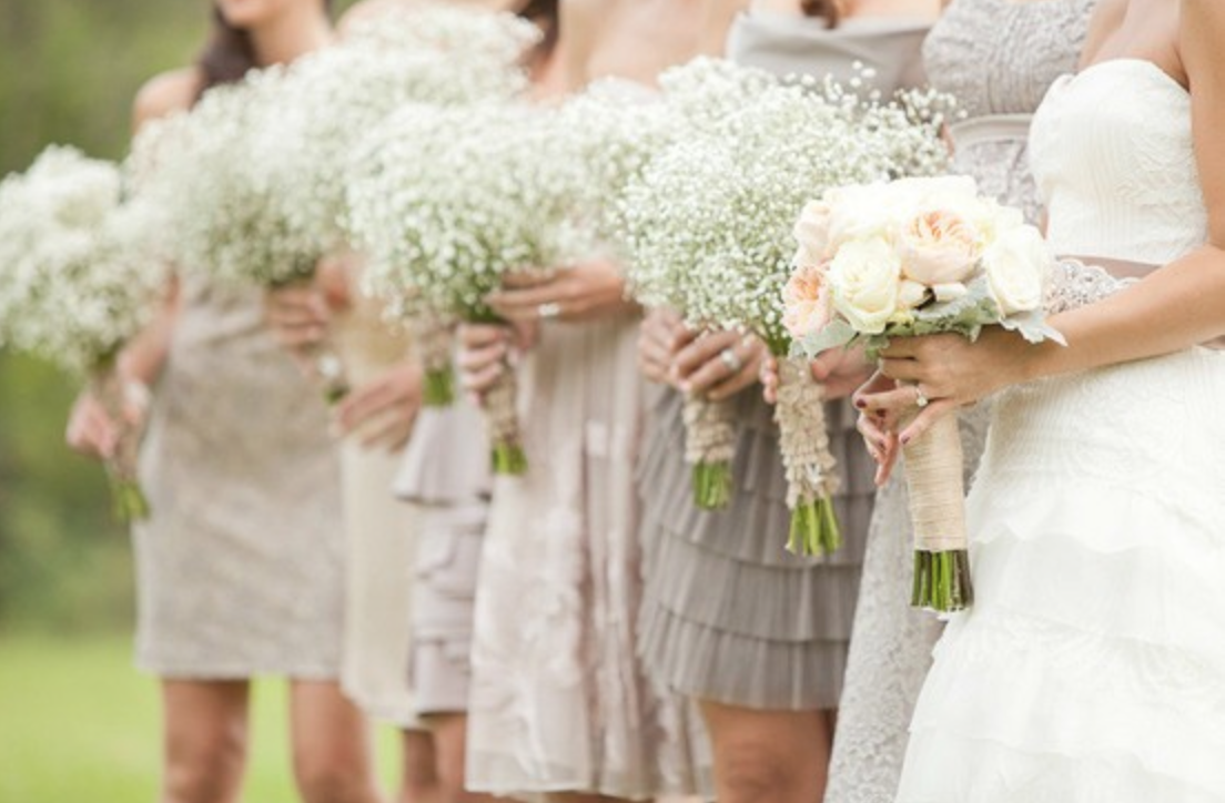 Гипсофила букет подружки невесты