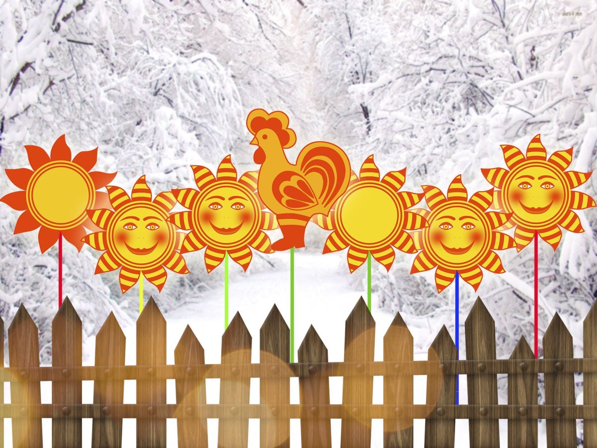 Украшения на Масленицу