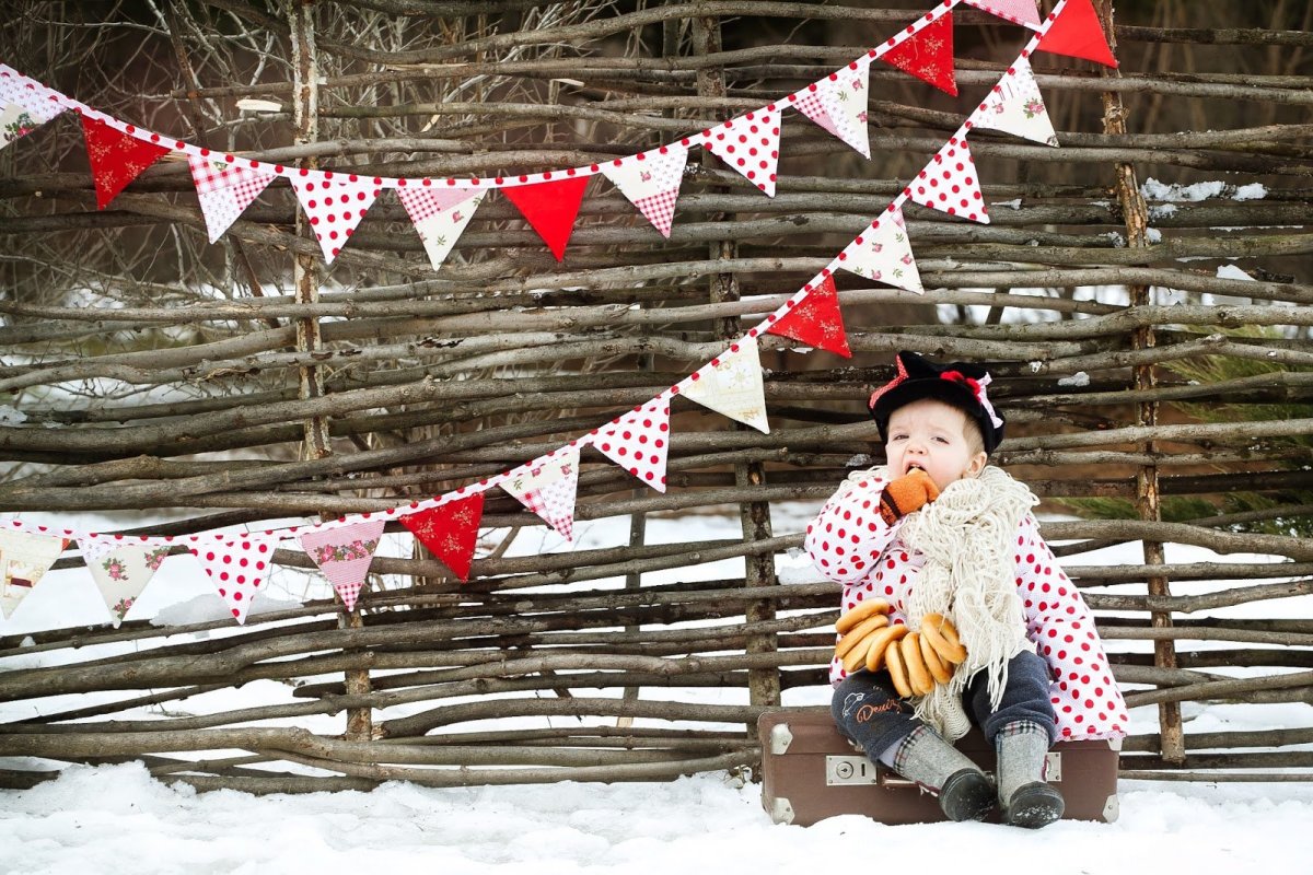 Декорации на Масленицу