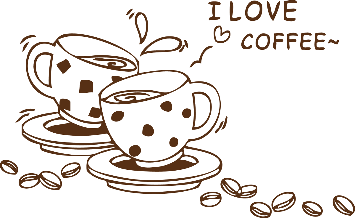 Кофейный орнамент