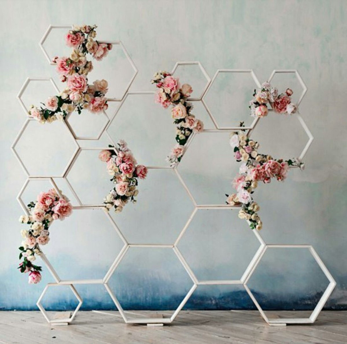 Свадьба соты декор